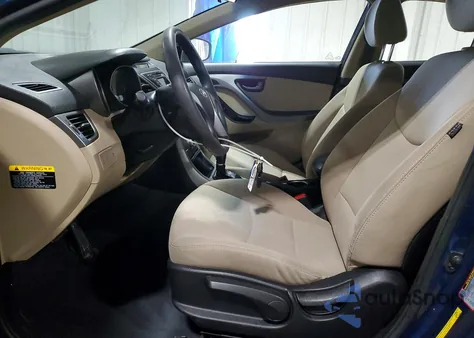 2016 Hyundai Elantra Se from USA, damaged, VIN 5NPDH4AE1GH773634